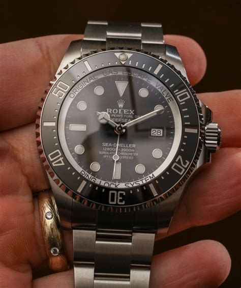 rolex deepsea hands on.